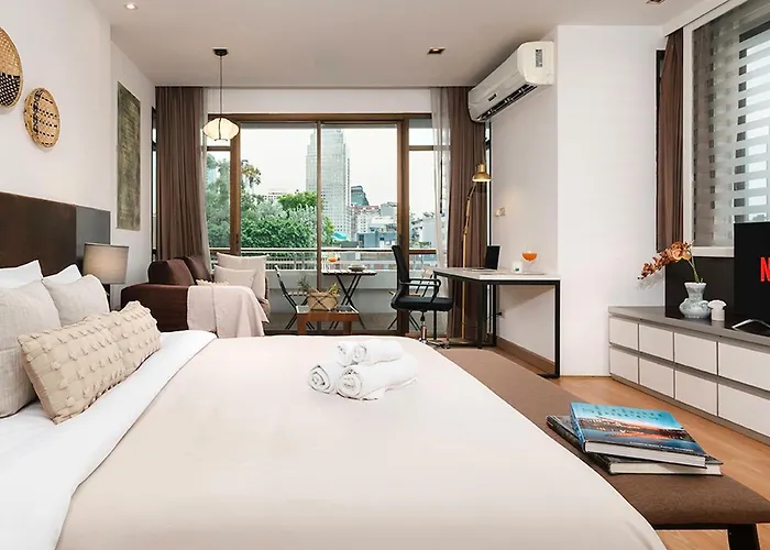 Wander Nana - Skyline View Apartment Near Terminal 21 *